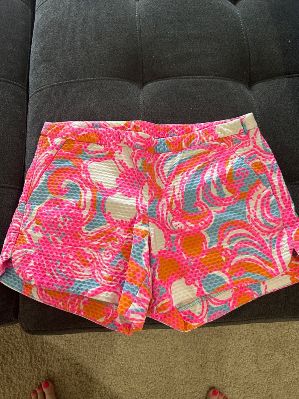 Women’s Pink Floral Print Lilly Pulitzer Size 0 Worn One Time
